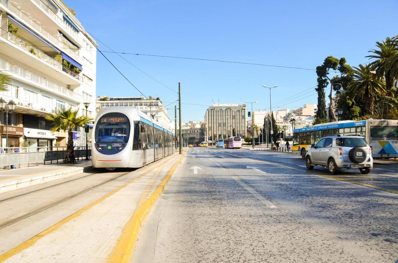 Athens Stylish Studio 3 At Metro Stop Syntagma Exteriör bild